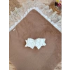 Yenidoğan Wool Yün Kumaş Taç Nakışlı Güpür Duvaklı Fiyonk Prizma Taş Unisex Kundak Bebek Battaniyesi Kahverengi