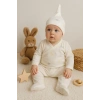 Zürafa Desenli 3 Parça Erkek Bebek Hastane Çıkışı % 100 Pamuk
