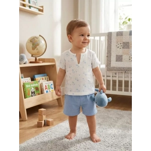 1/4 Yaş Müslin Kumaş Bebek Takımı