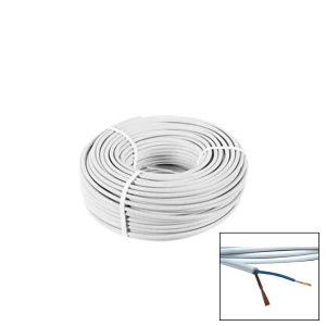 2x1.5mm Ttr Kablo 100mt Cca Kablo H05 W-f