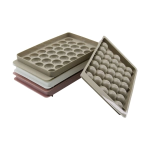 33lü Mini Top Küre Buzluk Renkli Plastik