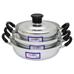3lü Alüminyum Omlet Set No-18-20-22