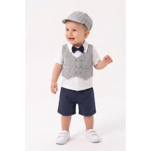 6/18 Ay Yelekli Mevlütlük- Düğünlük Bebek Takımı