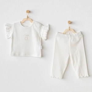 Basic 2li Takım Ekru