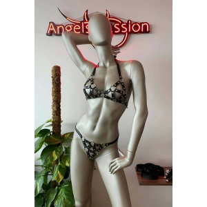 Bayan İç Giyim Deri Sütyen Takım - Brf422