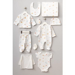 Bebitof Panter 10 Parça Hastane Çıkışı 10113 Ekru