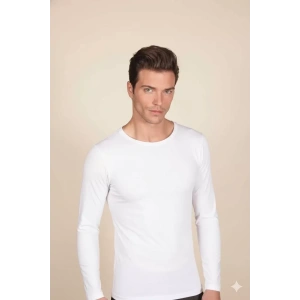 Berrak Erkek  Likralı Süprem Uzun Kol Bisiklet Yaka Badi 1025