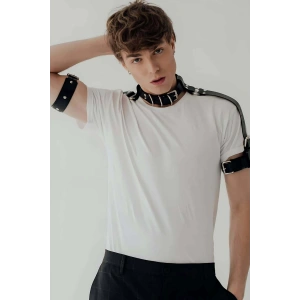 Boyun - Pazu Ve Omuz Detaylı Şık Erkek  Harness - Brfm90