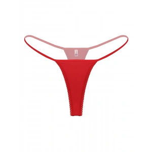 Büyük Beden Kırmızı Fantezi String