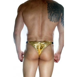 Erkek  Arkası Büzgülü Gold Brazillian Slip