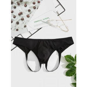 Erkek  Fantazi Siyah Jockstrap İç Giyim