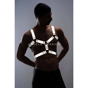 Erkek  Göğüs Harness - Reflektörlü (karanlıkta Yansıyan) Göğüs Harness - Brfm78