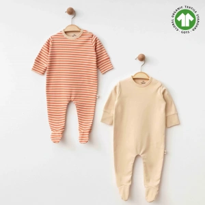 Eslenza Baby Organik 2li Tulum 0048 Bej