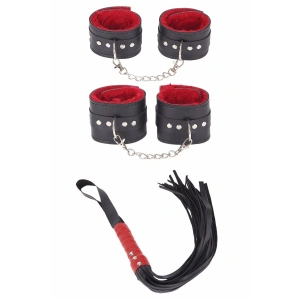 Fantezi Kelepçe Seti Ve Kırbaç