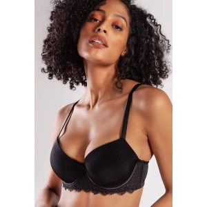 Garland Big Size Plunge Bra, Black Konforlu Ve Şık Sütyen