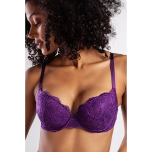 G.colors Balconette Foam Push Up Bra, Mor Konforlu Ve Şık Sütyen