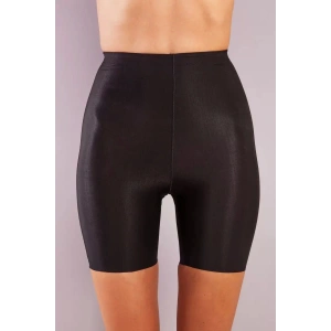 Girdle Hight Waist Micro Short Corset, İz Yapmayan Görünmez Yüksek Bel Paçalı Siyah Korse
