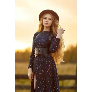 Göğüs Altı Detaylı Şık Elbise Kemeri - Brf612