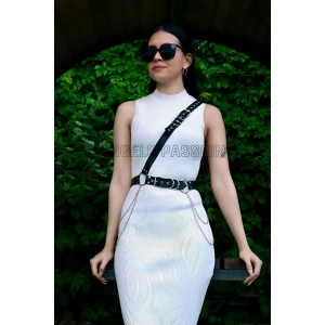 Gömlek, Elbise, T-shirt Kemeri, Şık Deri Kemer - Brf813