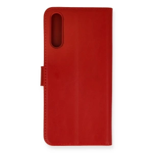 Huawei P Smart S Kılıf Trend S Plus Kapaklı Kılıf - Kırmızı