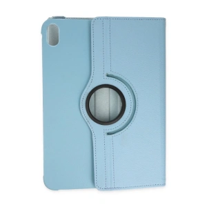 iPad 2022 10.9 (10.nesil) Kılıf 360 Tablet Deri Kılıf - Turkuaz