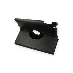 iPad 4 9.7 Kılıf 360 Tablet Deri Kılıf - Siyah