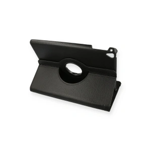 iPad 9.7 (2018) Kılıf 360 Tablet Deri Kılıf - Siyah