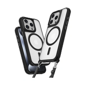 iPhone 14 Pro Max Kılıf Enka Magsafe Silikon Kılıf - Siyah