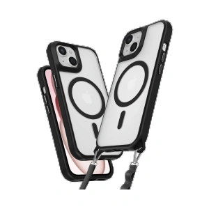 iPhone 15 Kılıf Enka Magsafe Silikon Kılıf - Siyah