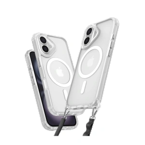 iPhone 16 Plus Kılıf Enka Magsafe Silikon Kılıf - Şeffaf