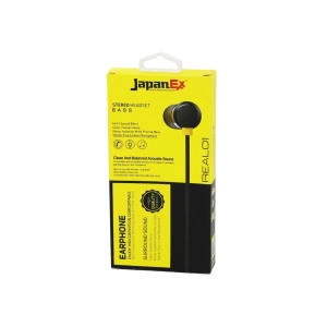 Japanex  Real01   Kulak İçi   Mikrofonlu  Stereo Kulaklık Kablolu= 1mt  Aux Giriş