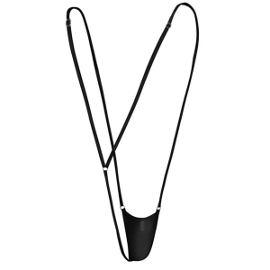 Kadın Fantazi İç Giyim Siyah Fantezi String