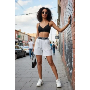 Kadın Siyah Kapsız Crop Top Bluz Sırtı Açık Esnek Kumaş Şık Kadın Üst Giyim