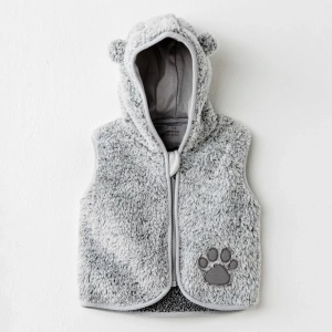 Keep Smiling Yelek Grey