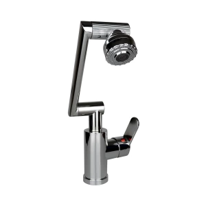Krom - 1080 Derece Dönebilen Çok Fonksiyonlu Musluk Batarya Ktx-3309