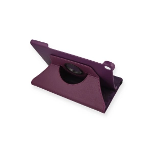 Lenovo Tab M10 TB328FU Kılıf 360 Tablet Deri Kılıf - Mürdüm