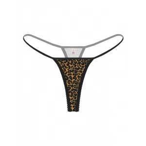 Leopar Desenli Kadın Fantezi String