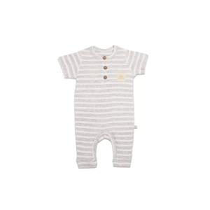 Line Colors Yarım Kol Patiksiz Tulum 15126 Bej