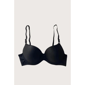 Mikro Kumaş Push Up Dolgulu Balenli Günlük Tek Destekli Sütyen