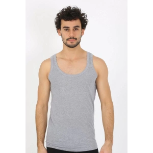 Moda Erkek Gri Ribana Atlet