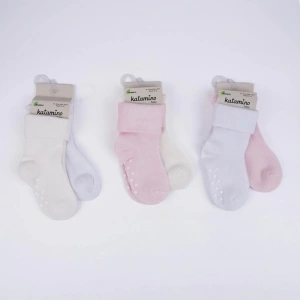Monala Absli 2li Kız Modal Bebek Soket K44091 Asorti