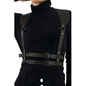 Omuzdan Askılı Ayarlanabilir Şık Deri Kemer - Brf966