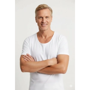 Şahinler Erkek  Kısa Kol Fanila E001