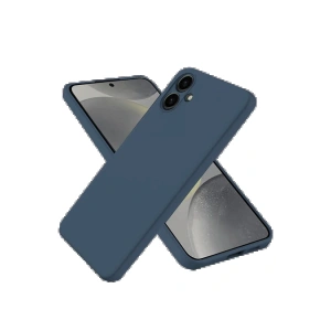Samsung Galaxy A06 Kılıf First Silikon - Lacivert