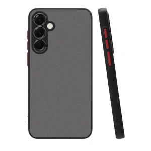 Samsung Galaxy A56 Kılıf Montreal Silikon Kapak - Siyah