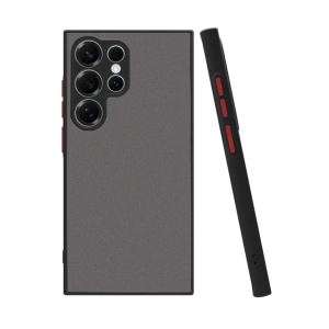 Samsung Galaxy S25 Ultra Kılıf Montreal Silikon Kapak - Siyah