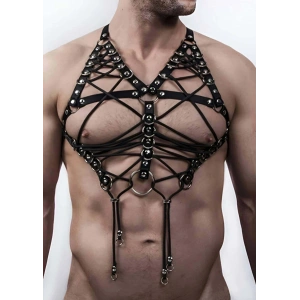 Seksi Erkek  İç Giyim Lastik Harness - Brfm70