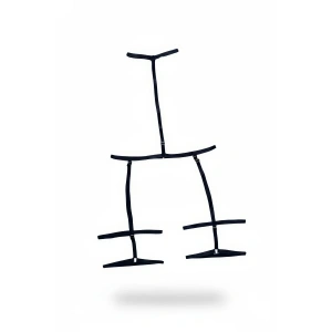 Siyah Body Harness Ayarlanabilir Uyluk Kemerli - Brf150