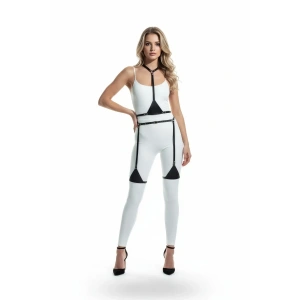 Siyah Harness Takım Ayarlanabilir Suni Deri Vücut Aksesuarı - Brf226