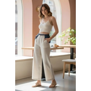 Siyah Kadın Kemer Katmanlı Yan Panelli Bel Aksesuarı - Brf1254